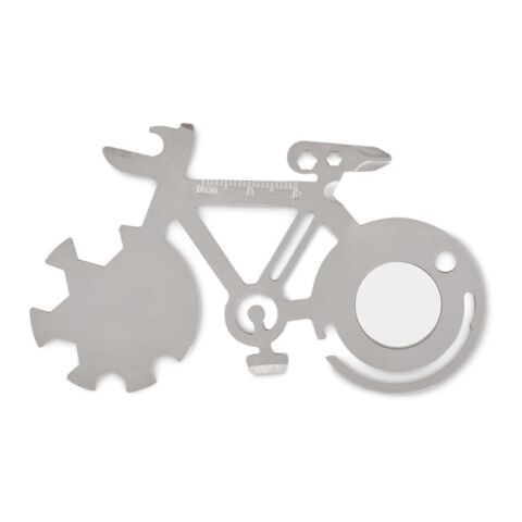 Multifunktionswerkzeug Fahrrad mattsilber | ohne Werbeanbringung | Nicht verfügbar | Nicht verfügbar | Nicht verfügbar