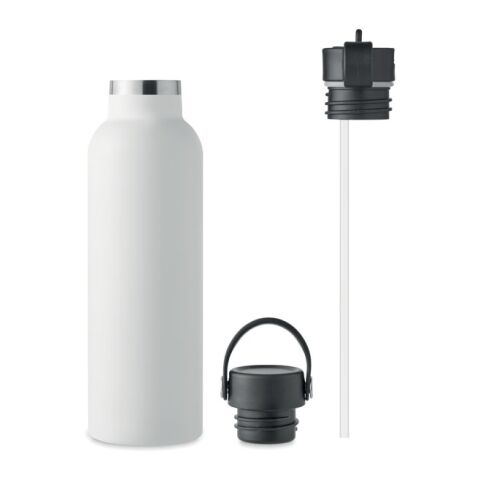 Doppelwandige Flasche 700 ml weiss