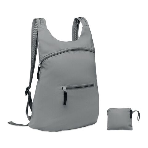 Sportrucksack 190T Polyester mattsilber | ohne Werbeanbringung | Nicht verfügbar | Nicht verfügbar