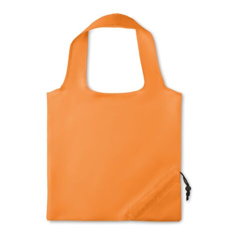 Faltbare Einkaufstasche mit Kordelzug orange | ohne Werbeanbringung | Nicht verfügbar | Nicht verfügbar | Nicht verfügbar