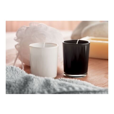 Duftkerze im Glas schwarz | ohne Werbeanbringung | Nicht verfügbar | Nicht verfügbar | Nicht verfügbar