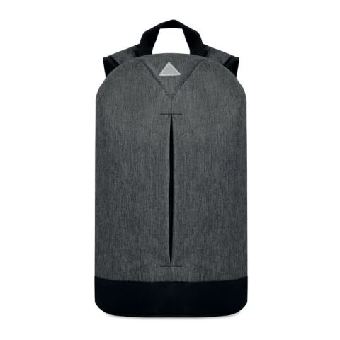 Diebstahlsicherer Rucksack 600D Polyester schwarz | ohne Werbeanbringung | Nicht verfügbar | Nicht verfügbar | Nicht verfügbar