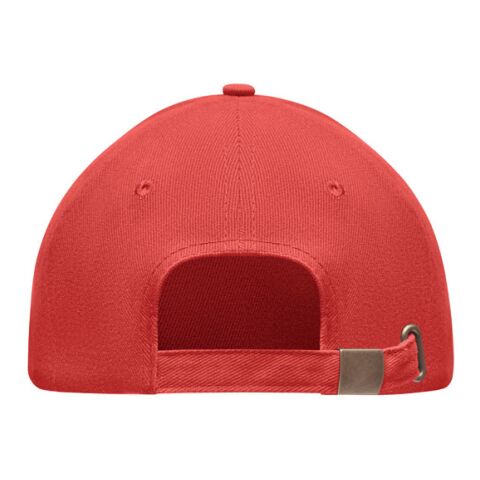 Baseball Kappe 6 Panels Tekapo weiß/rot | ohne Werbeanbringung | Nicht verfügbar | Nicht verfügbar | Nicht verfügbar