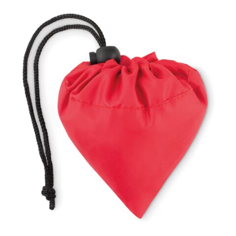 Faltbare Einkaufstasche RPET rot | ohne Werbeanbringung | Nicht verfügbar | Nicht verfügbar | Nicht verfügbar