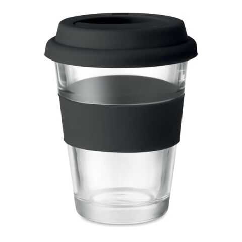 Glas Becher 350 ml schwarz | ohne Werbeanbringung | Nicht verfügbar | Nicht verfügbar | Nicht verfügbar