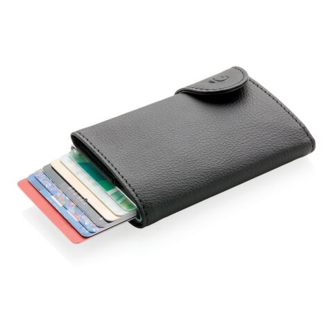 C-Secure RFID Kartenhalter und Geldbörse schwarz-silber | ohne Werbeanbringung | Nicht verfügbar | Nicht verfügbar | Nicht verfügbar