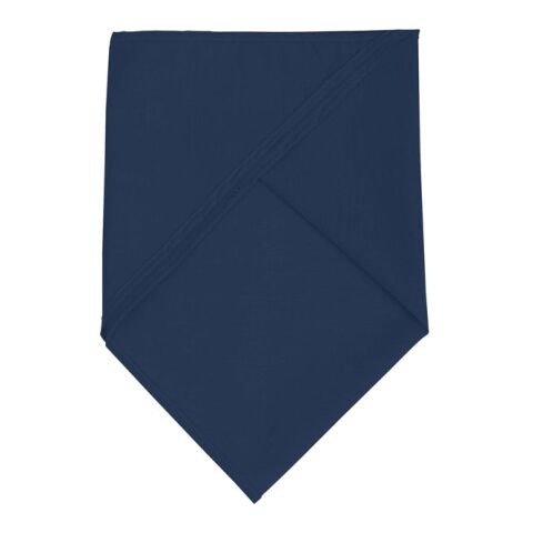 Bandana aus Polyester-Baumwoll-Mischgewebe französisch blau | M