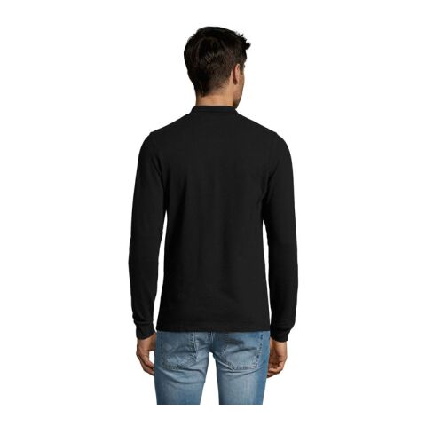 PERFECT MEN LSL POLO 180g schwarz | L | ohne Werbeanbringung | Nicht verfügbar | Nicht verfügbar | Nicht verfügbar