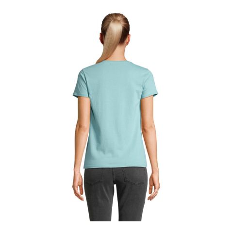 CRUSADER WOMEN T-Shirt 150g poolblau | S | ohne Werbeanbringung | Nicht verfügbar | Nicht verfügbar | Nicht verfügbar