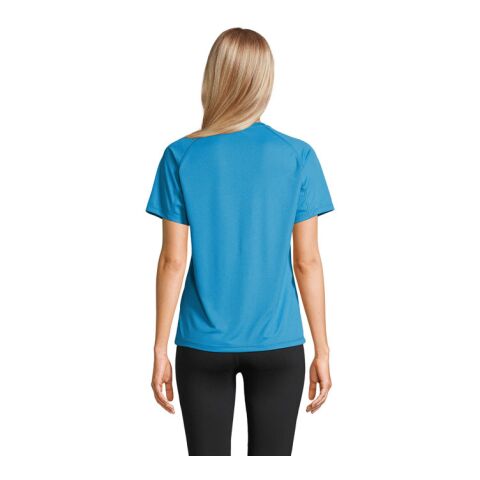 VORTEX WOMEN RAGLAN T-SHIRT aqua | L | ohne Werbeanbringung | Nicht verfügbar | Nicht verfügbar | Nicht verfügbar