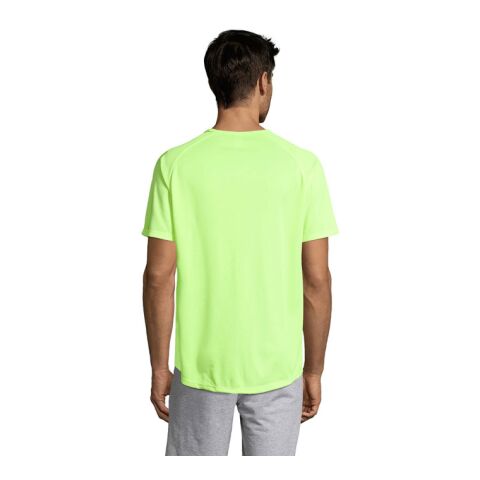 SPORTY MEN T-Shirt neon gelb | L | ohne Werbeanbringung | Nicht verfügbar | Nicht verfügbar | Nicht verfügbar