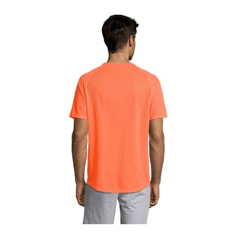 SPORTY MEN T-Shirt neon orange | XL | ohne Werbeanbringung | Nicht verfügbar | Nicht verfügbar | Nicht verfügbar