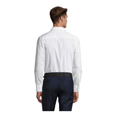 BRIGHTON STRETCH MEN SHIRT Weiß | M | ohne Werbeanbringung | Nicht verfügbar | Nicht verfügbar | Nicht verfügbar
