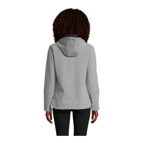 REPLAY DAMEN HOOD SOFTSHELL grau melange | XXL | ohne Werbeanbringung | Nicht verfügbar | Nicht verfügbar | Nicht verfügbar