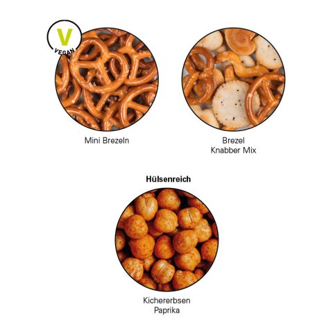 Snack Miditüte 4c Euroskala - Folie | Knabbermix | Folie, 50%Papieranteil