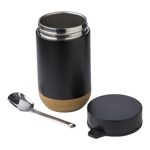 Doppelwandiger Essensbehälter Nash Silber | ohne Werbeanbringung | Nicht verfügbar | Nicht verfügbar