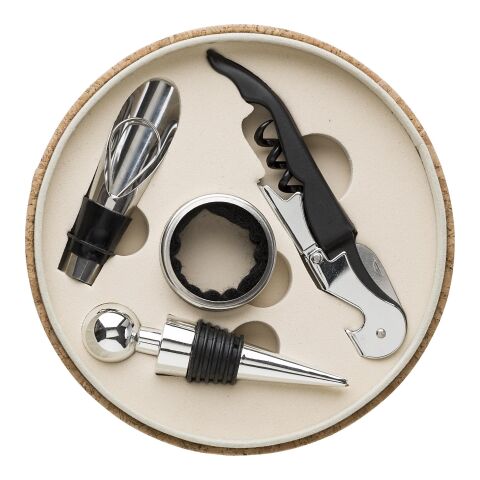 Korkweinset Milana Braun | ohne Werbeanbringung | Nicht verfügbar | Nicht verfügbar