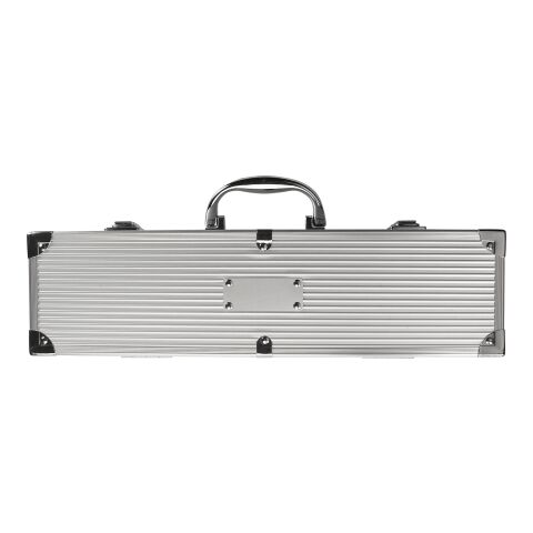 Grillset &#039;Grand&#039; aus Metall Silber | ohne Werbeanbringung | Nicht verfügbar | Nicht verfügbar