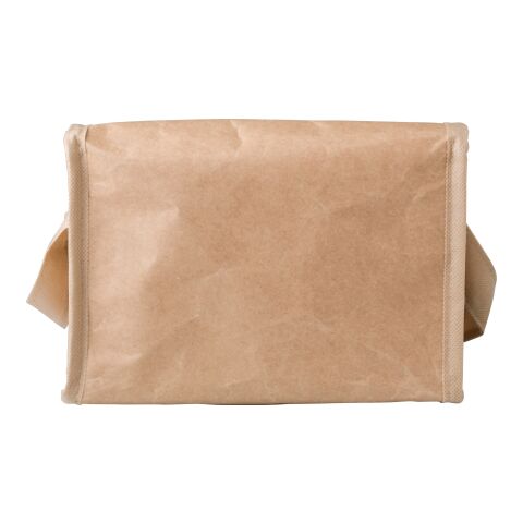 Papiergewebte Kühltasche Ollie Braun | ohne Werbeanbringung | Nicht verfügbar | Nicht verfügbar