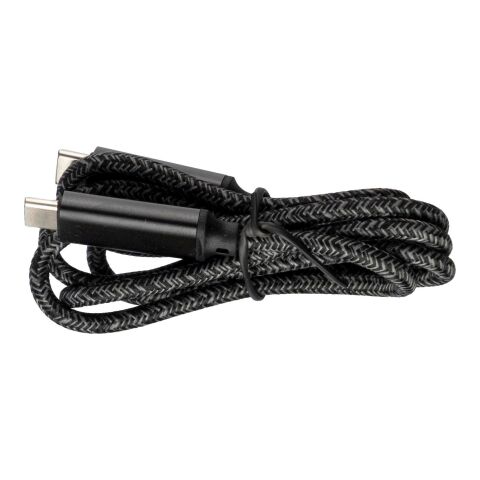 Ladekabel aus Nylongewebe 65W Claudia Schwarz