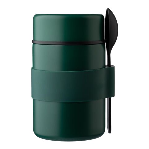 Doppelwandige Lunchbox Niko aus Edelstahl Blau | ohne Werbeanbringung | Nicht verfügbar | Nicht verfügbar