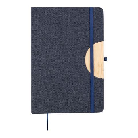 rPET (300D) Notizbuch A5 Ernst Blau | ohne Werbeanbringung | Nicht verfügbar | Nicht verfügbar