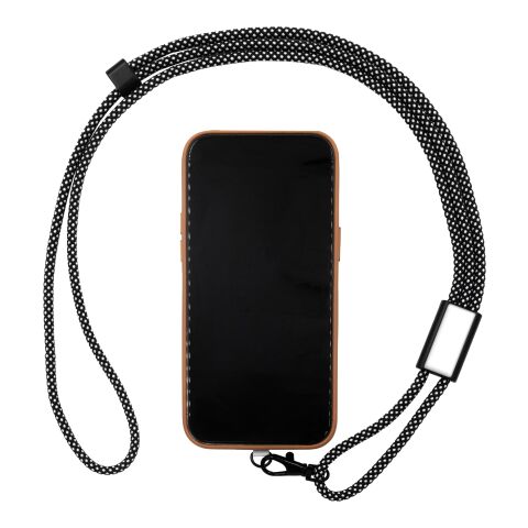 BrandCharger Lanyard Öko-Schlüsselband grau | ohne Werbeanbringung | Nicht verfügbar | Nicht verfügbar