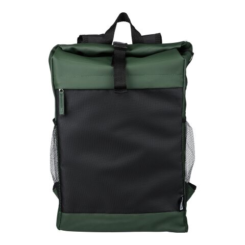 rPET-Polyester (600D) Rolltop-Rucksack Yani Grau | ohne Werbeanbringung | Nicht verfügbar | Nicht verfügbar