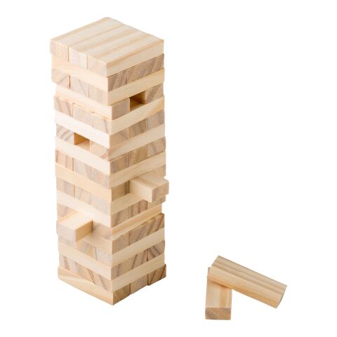 Geschicklichkeitsspiel aus Kiefernholz Gisa Braun | ohne Werbeanbringung | Nicht verfügbar | Nicht verfügbar