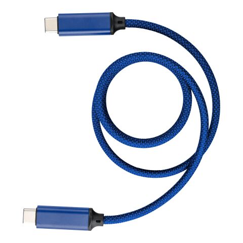 Nylon Ladekabel Janet Blau | ohne Werbeanbringung | Nicht verfügbar | Nicht verfügbar