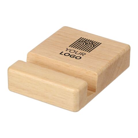 Telefonhalter Nyla | Recyceltes Holz Braun