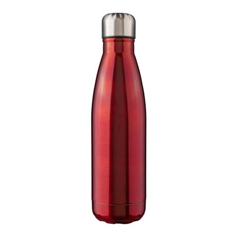 Einwandiger Edelstahlflasche aus recyceltem Stahl 650 ml Cliff Rot