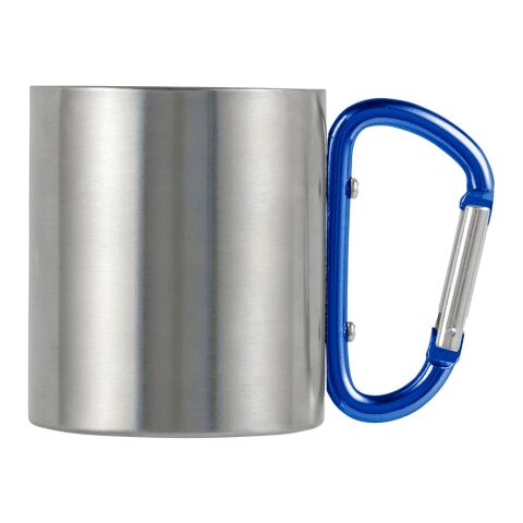 Doppelwandiger Kaffeebecher Carbine aus Edelstahl 185 ml Silber