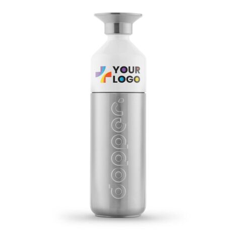Dopper Steel | 800 ml silber/weiß