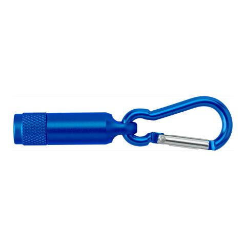 Mini-Taschenlampe aus Aluminium mit Karabiner Grün