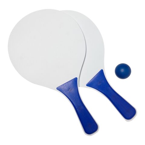 Beachball Tennisspiel 'Costa Brava' aus Holz Schwarz