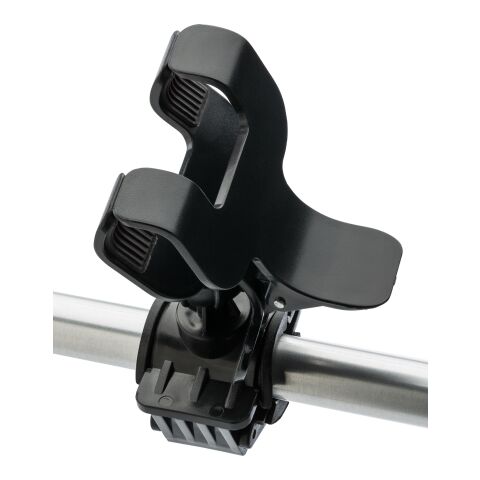 Telefonhalter &#039;Biker&#039; aus Kunststoff Schwarz | ohne Werbeanbringung | Nicht verfügbar | Nicht verfügbar