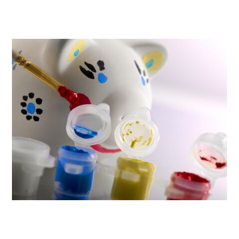 Sparschwein 'Kalle' aus Gips Weiß | ohne Werbeanbringung