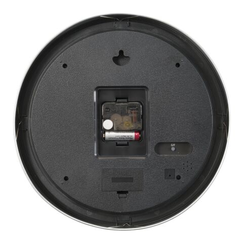 Wanduhr &#039;Station&#039; aus Metall Silber | ohne Werbeanbringung | Nicht verfügbar | Nicht verfügbar