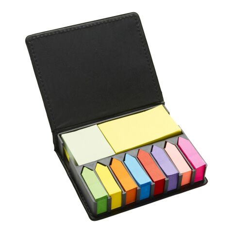 Haftnotizen  &#039;Universal&#039; in PU Etui Schwarz | ohne Werbeanbringung | Nicht verfügbar | Nicht verfügbar