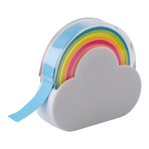 Klebeband-Spender &#039;Rainbow&#039; in Wolkenform Weiß | ohne Werbeanbringung | Nicht verfügbar | Nicht verfügbar