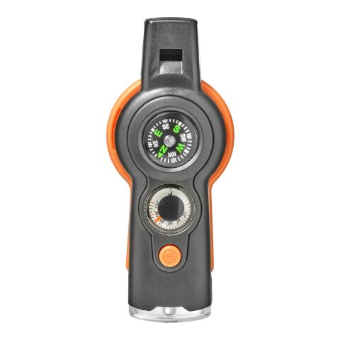 Outdoor Survival Tool &#039;Compass&#039; mit 6 Funktionen Orange | ohne Werbeanbringung | Nicht verfügbar | Nicht verfügbar