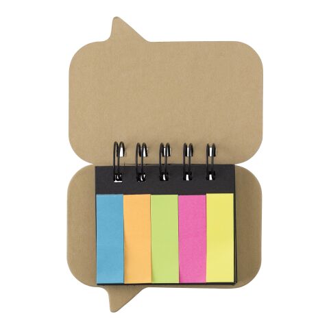 Haftnotizen &#039;Think&#039; aus Papier Braun | ohne Werbeanbringung | Nicht verfügbar | Nicht verfügbar