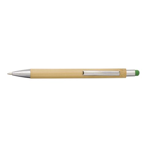 Kugelschreiber aus Bambus mit Touchpen Rot | ohne Werbeanbringung | Nicht verfügbar | Nicht verfügbar