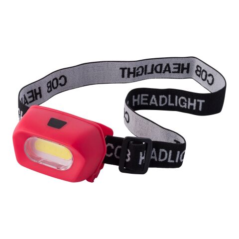 Kopfleuchte aus Polyester Azalia Rot | ohne Werbeanbringung | Nicht verfügbar | Nicht verfügbar