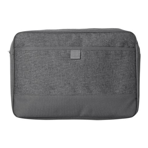 Laptop/Tablet-Tasche &#039;Barcelona&#039; aus Polycanvas Grau | ohne Werbeanbringung | Nicht verfügbar | Nicht verfügbar