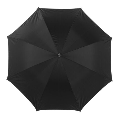 Automatik Aluminium Stockschirm 'Jake' aus Polyester Schwarz/Silber | ohne Werbeanbringung | Nicht verfügbar | Nicht verfügbar