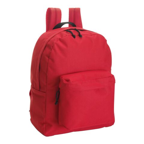 Rucksack &#039;Basic&#039; aus Polyester Rot | ohne Werbeanbringung | Nicht verfügbar | Nicht verfügbar