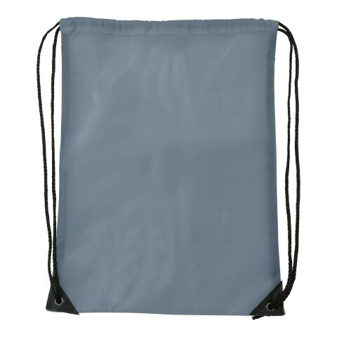 Turnbeutel &#039;Basic&#039; aus Polyester Grau | ohne Werbeanbringung | Nicht verfügbar | Nicht verfügbar