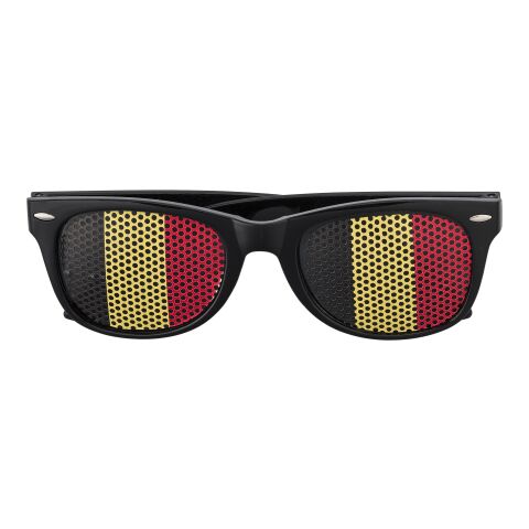 Fan Sonnenbrille aus Plexiglas rot/gelb | ohne Werbeanbringung | Nicht verfügbar | Nicht verfügbar
